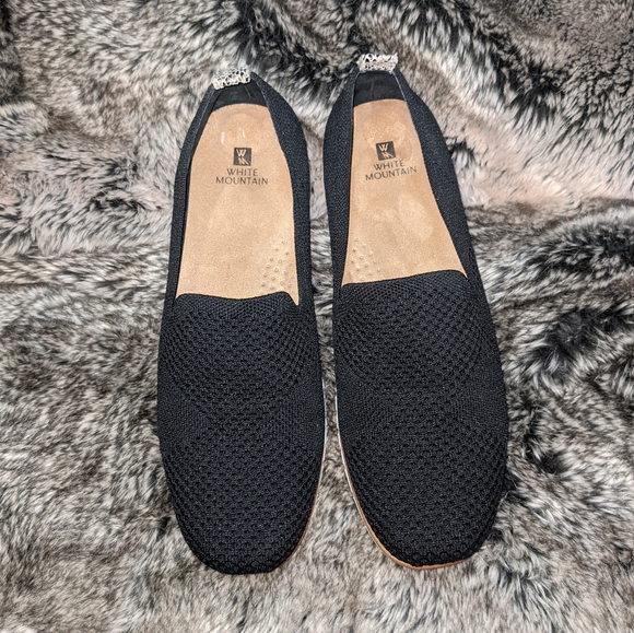 White Mountain Belief Knit Slip-On Flats - Picture 6 of 13